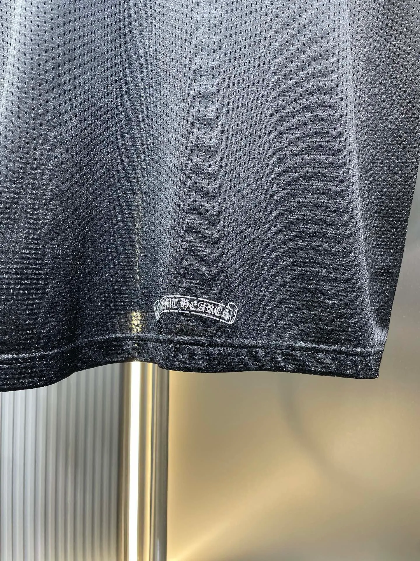 🅿️300 CH Croix Heart🌟【Top original order】25SS glitter ice hockey top YB open plate fixed dyeing color the highest version on the market The fabric is made of high-density 100D bird's eye cloth Double-sided mesh positioning is very time-consuming The cost of labor loss is very high Non-single layer thin transparent bottom junk on the market Same style for men and women OS version size: s m l